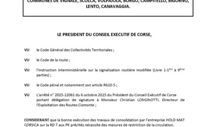 Arreté CDC
